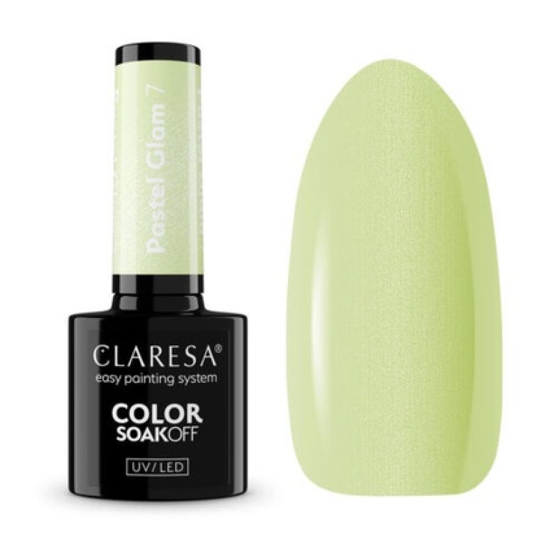 CLARESA Hybrid Nail Polish PASTEL GLAM 7 5g