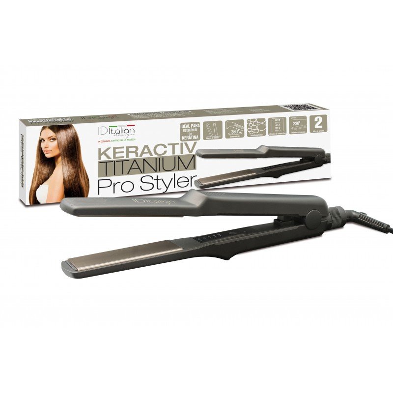 Italian Design Keraktiv Prostyler Straightening iron Warm Grey 50 W