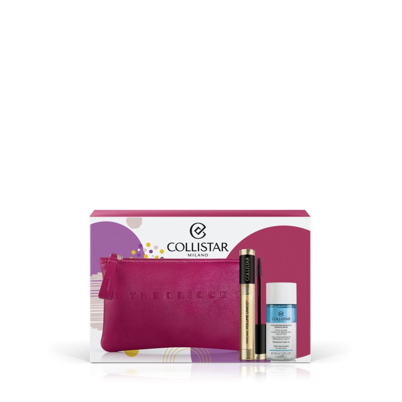 Collistar The Bridge Mascara with Unique Volume Makeup Remover 35ml