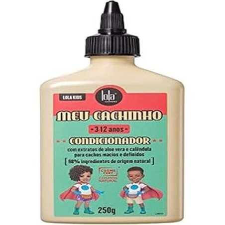 Lola Cosmetics My Curl Conditioner 250ml For Children Aged 3 To 12 Years With 98% Natural Ingredients