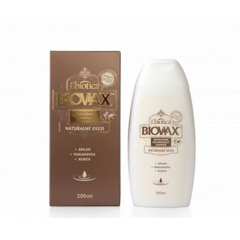 L'Biotica Biovax 200ml Argan Shampoo
