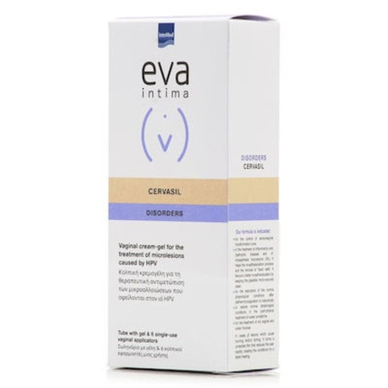 Eva Intima Cervasil Vaginal Cream-Gel For Hpv 6 Lesions - 30ml