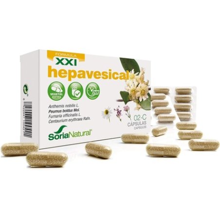 Soria Natural 02-C Hepavesical XXI 30 Capsules