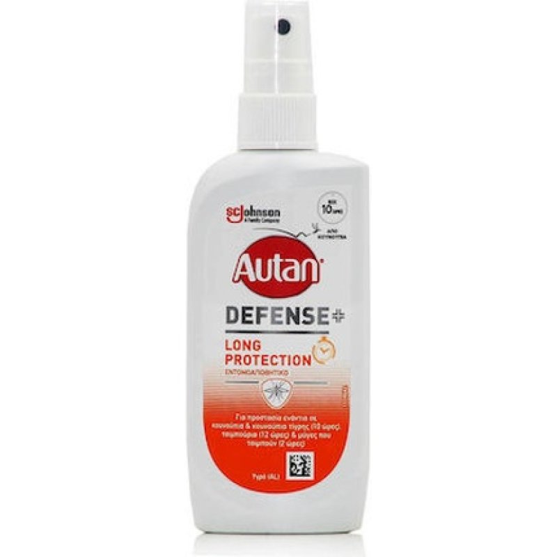 Autan Defense Spray Long Protection Insect Repellent Suitable For Children 100ml