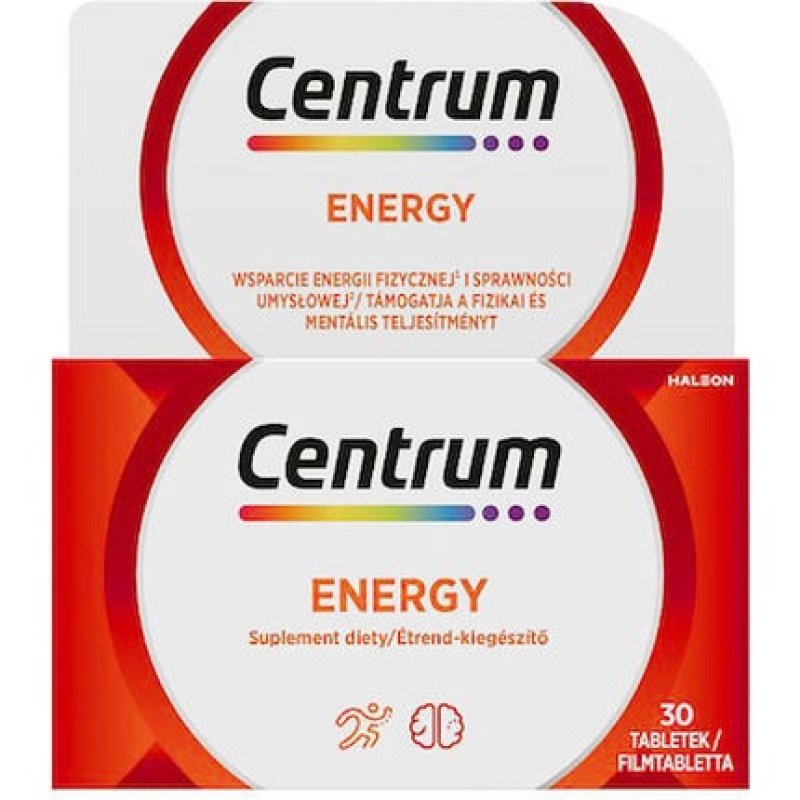 Centrum Centrum Energy Multivitamin For Energy And Mental Performance 30 Tablets