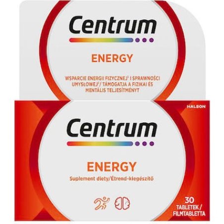 Centrum Centrum Energy Multivitamin For Energy And Mental Performance 30 Tablets