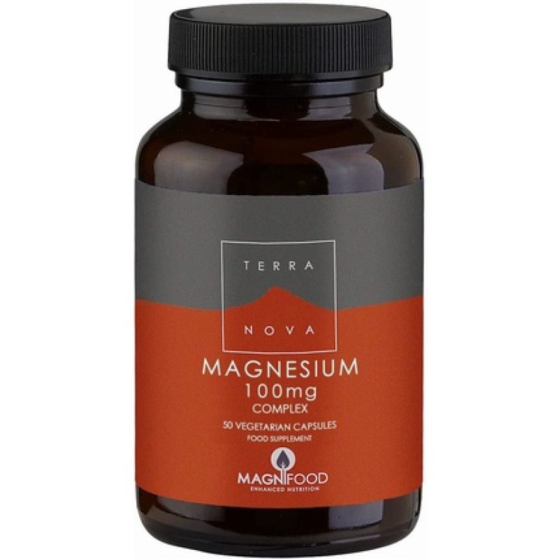 TERRANOVA Magnesium 100mg Complex Bisglycinate 50ct