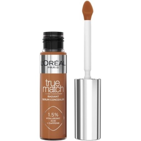 L'Oréal Paris Serum Concealer Medium Coverage Radiant Finish with 1.5% Hyaluronic Acid and Caffeine True Match 10D 10ml