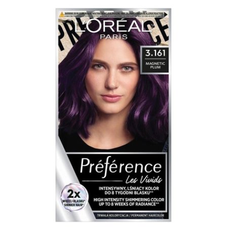 L'Oreal Preference Hair Color 3161 Magnetic Plum