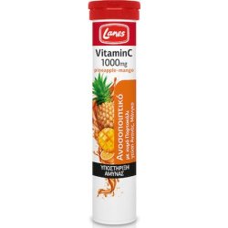 Lanes Vitamin C 1000mg Pineapple - Mango - 20 Effervescent Tablets