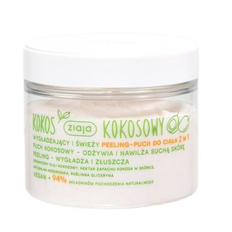 Kokos Coconut Smoothing and Fresh Body Scrub Foam 2-in-1 270ml