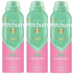 Mitchum Women Triple Odor Defense 48HR Protection Powder Fresh Antiperspirant & Deodorant 200ml