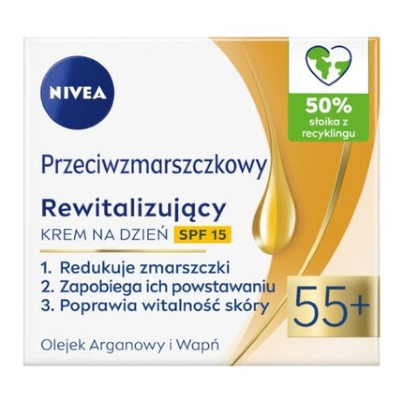 Przeciwzmarszczkowy Rewitalizujący Day Cream SPF15 55 50ml