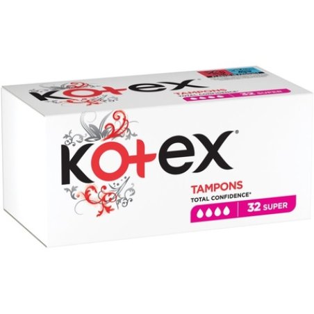 Kotex Super 32 Tampons