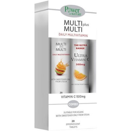 Power Health Power Of Nature Multi Multi With Stevia 24 Tablets Vitamin C 500mg Orange 20 Tablets