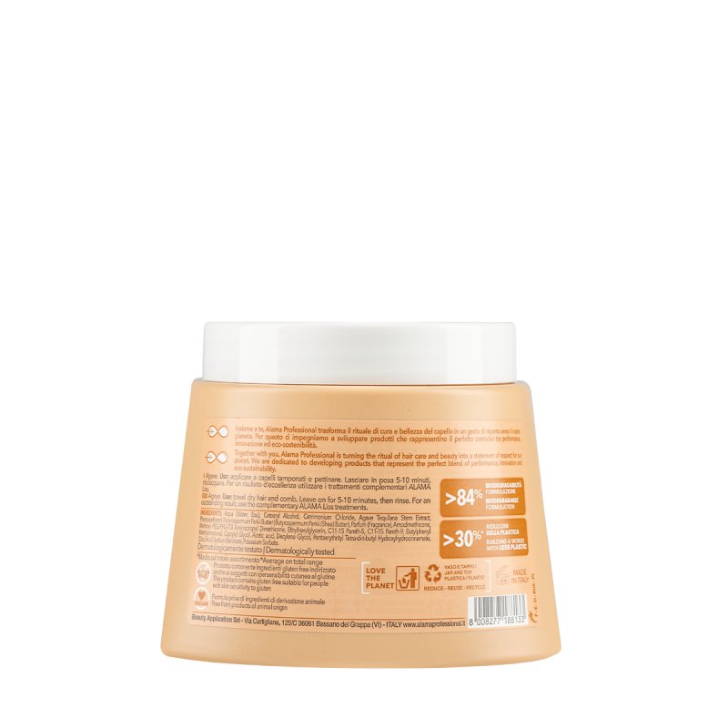 Alama Liss masque pour cheveux 500 ml Unisexe