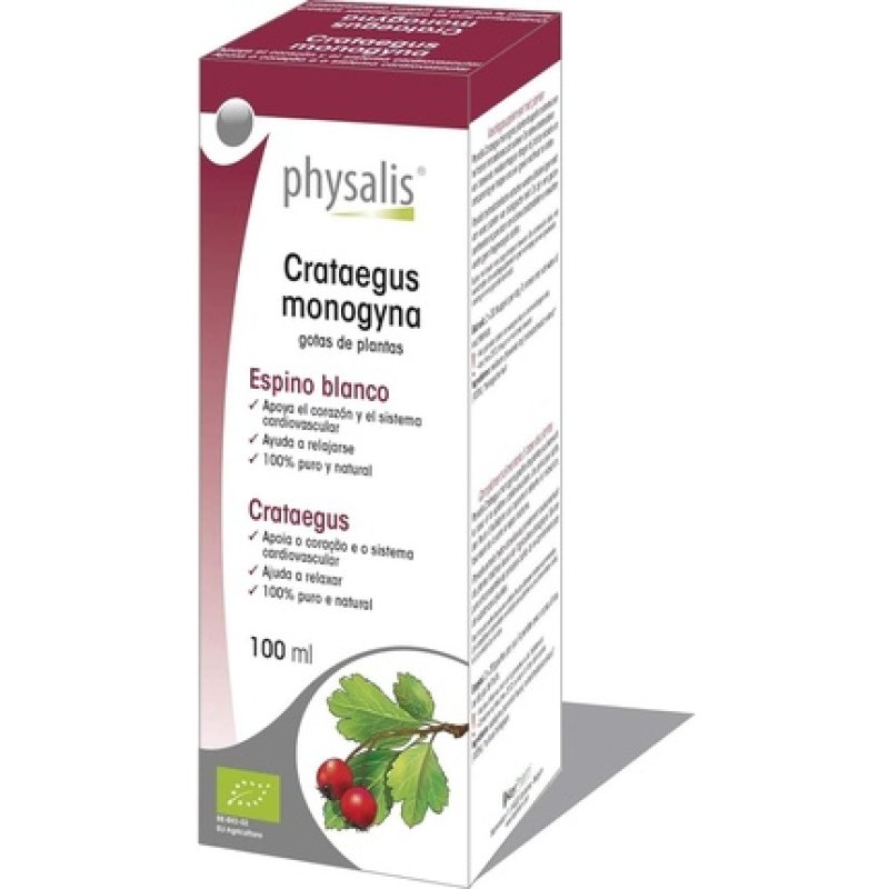 Espino Blanco Crataegus Monogyna Hydroalcoholic Extract Bio 100ml Physalis