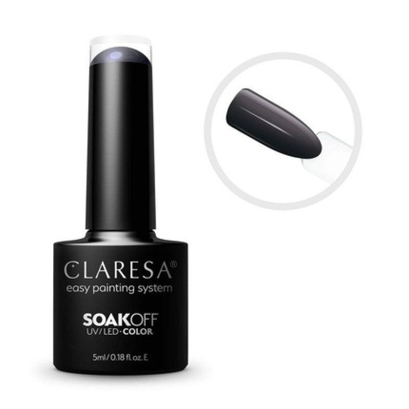 CLARESA SoakOFF UV/LED Gel Grey 218 5ml