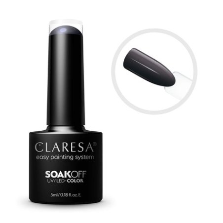 CLARESA SoakOFF UV/LED Gel Grey 218 5ml