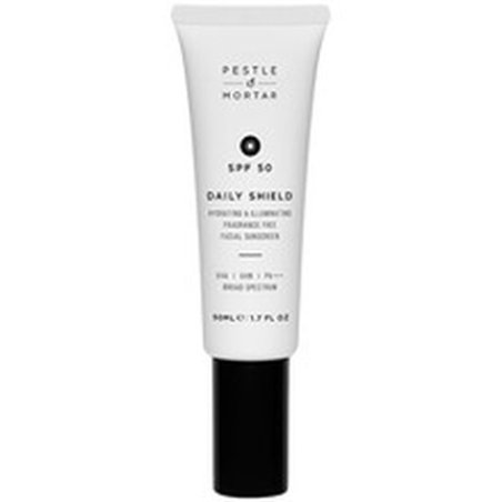Pestle & Mortar Daily Shield Facial Sunscreen - Hydrating And Brightening Face Cream