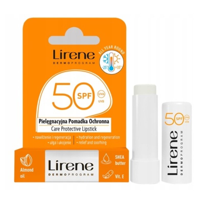 Lirene Protective Care Lip Balm Spf 50 - 46 G