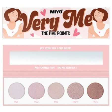 MIYO The Five Points Eyeshadow Palette 6.5g