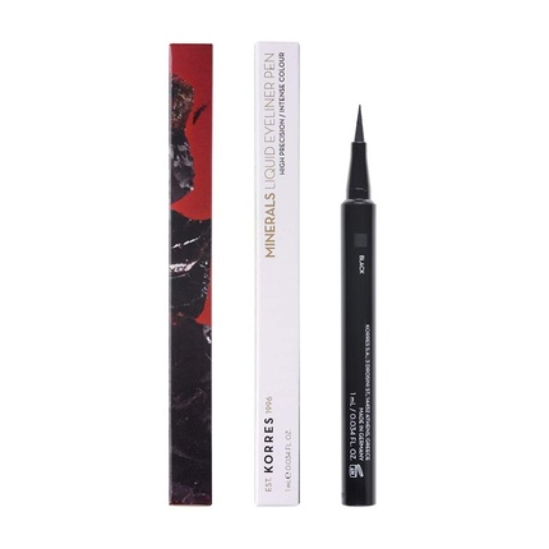 KORRES MINERALS Liquid Eyeliner 01 Black 1ml