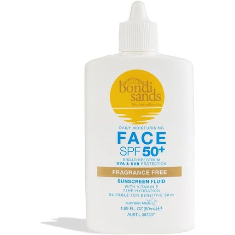Bondi Sands SPF 50 Fragrance Free Face Fluid 50ml