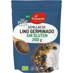 EL GRANERO INTEGRAL Vitaseeds Germinated Bio Flaxseed 200g