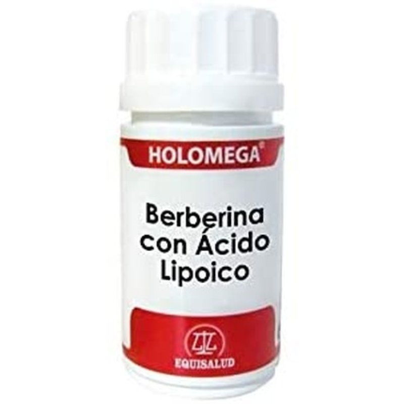 Equisalud Holomega Berberine Alpha Lipoic Acid 50 Capsules