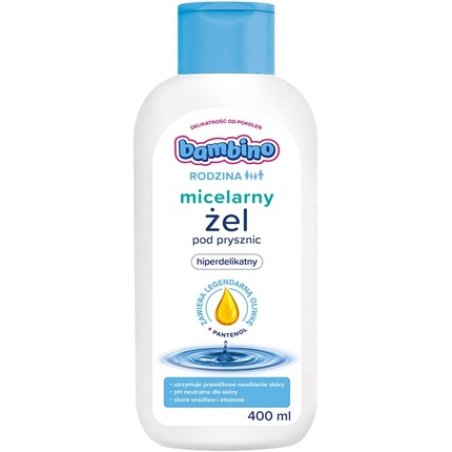 Bambino Family Hypoallergenic Shower and Bath Gel 400ml