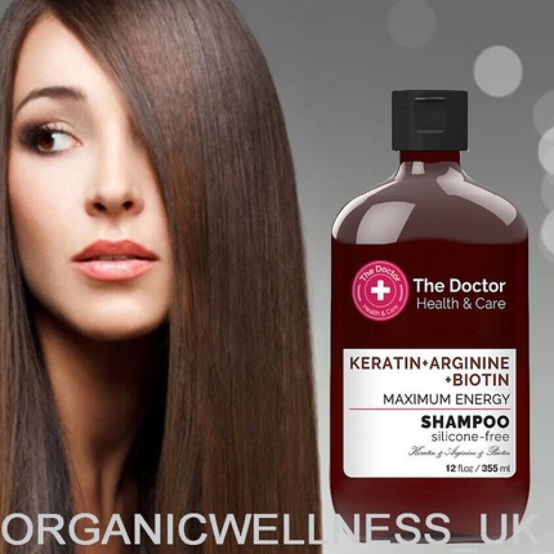 THE DOCTOR Health & Care Keratin Arginine Biotin Hair Shampoo 355ml