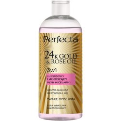 Perfecta 24k Gold Rose Oil Micellar Liquid For Sensitive Skin 400ml