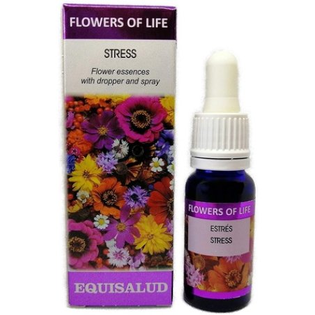 Flowers of Life Stress Certified Organic Natural Flower Remedy 15ml Dropper and Spray