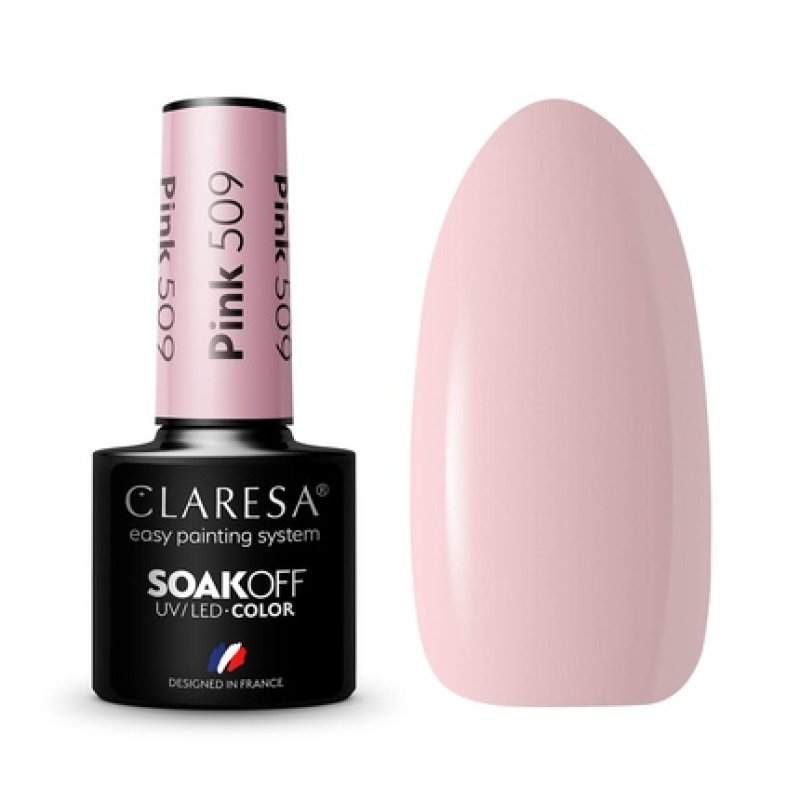 Claresa 509 Pink UV Nail Polish 5ml