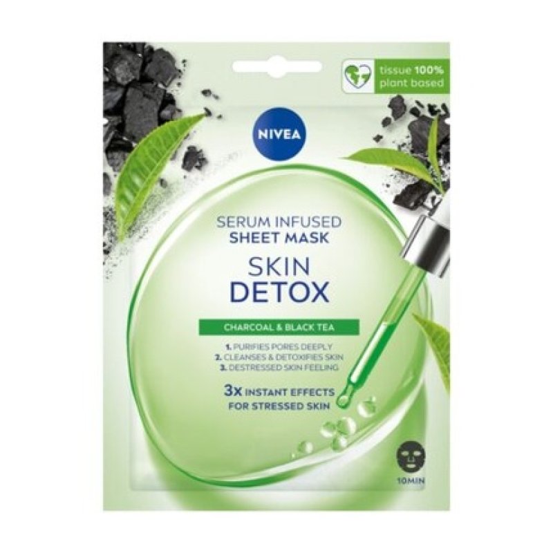 Nivea Skin Detox Mask with Detoxifying Serum Sheet Mask
