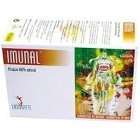 Lusodiete Imunal 100 Capsules Lusodiet 300ml