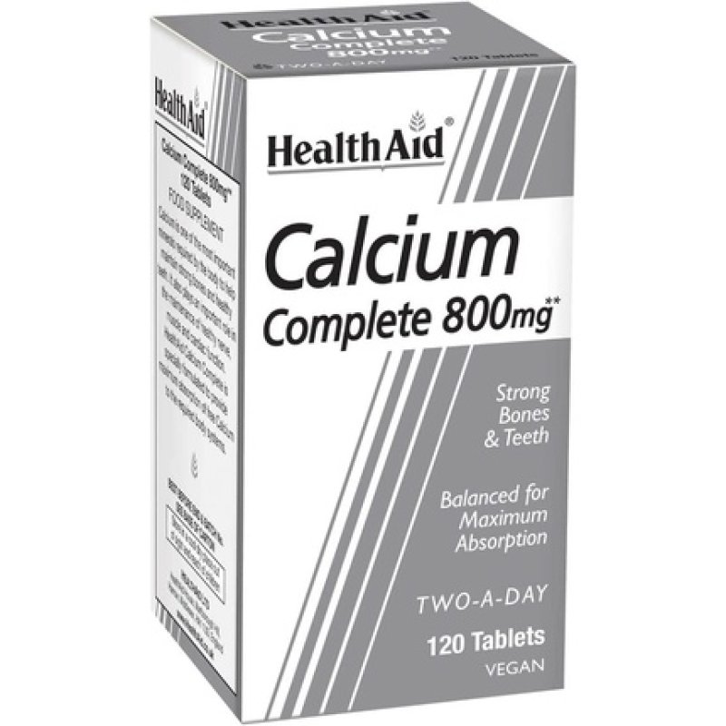 HealthAid Calcium Complete 800mg 120 Tablets
