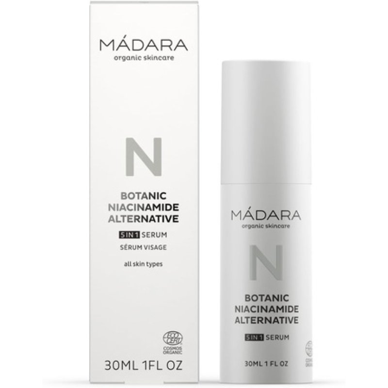 MÁDARA Organic Skincare Botanic Niacinamide Alternative 5-in-1 Face Serum 30ml