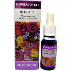 Flowers Of Life - Sense Of Life - Certified Organic Natural Flower Remedy 15ml