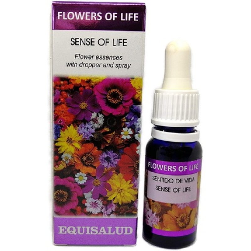 Flowers Of Life - Sense Of Life - Certified Organic Natural Flower Remedy 15ml