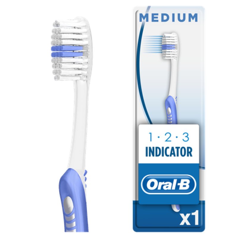 Oral B Toothbrush 123 Indicator 35 Medium
