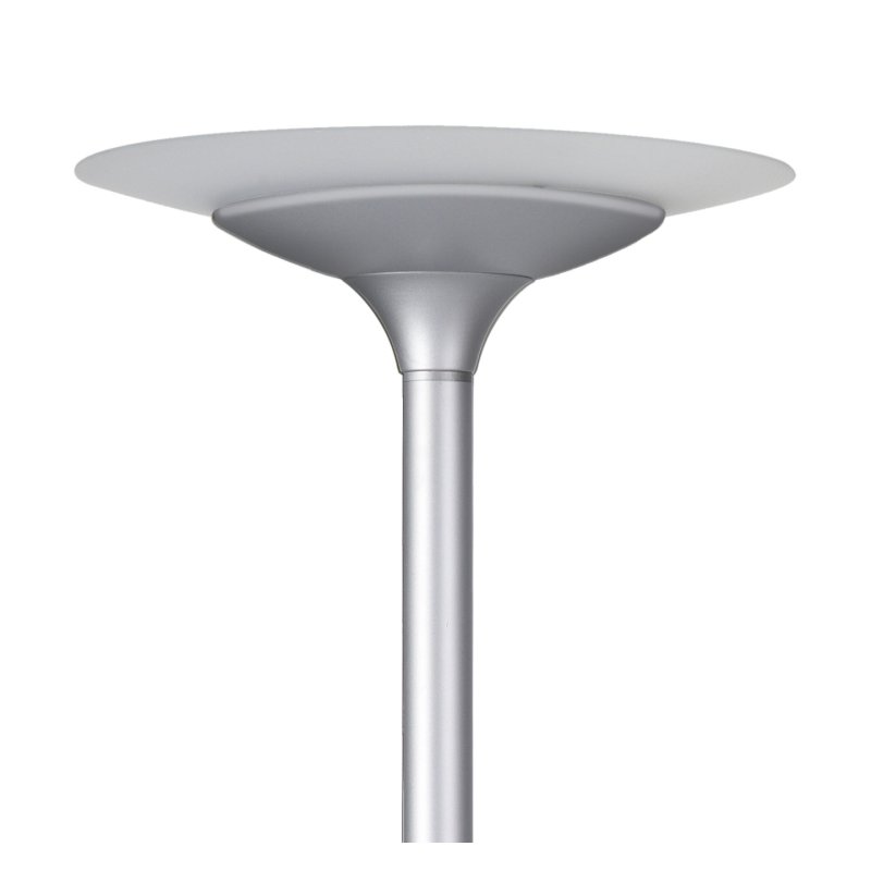 UNiLUX Lampadaire à LED VARIAGLASS, couleur: gris métallisé