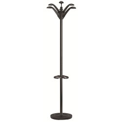 Unilux Flora coat rack Floorstanding 6 hook(s) Black