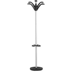 Unilux 100340712 coat rack Floorstanding 6 hook(s) Metallic