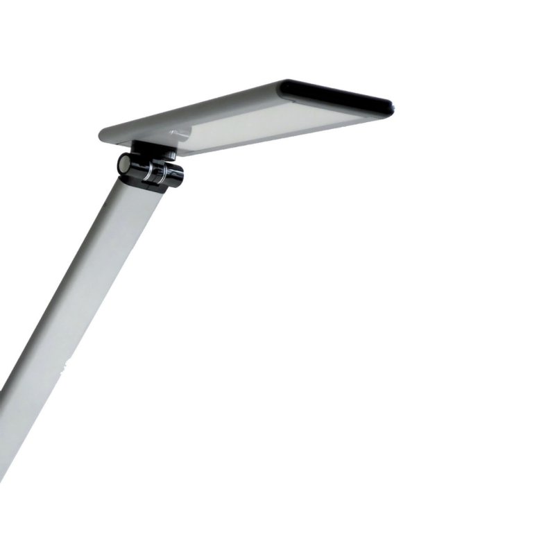 UNiLUX Lampe de bureau à LED TERRA, couleur: gris métallisé