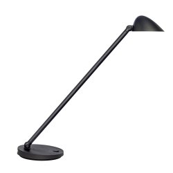 UNiLUX Lampe de bureau à LED JACK, avec port USB, noir