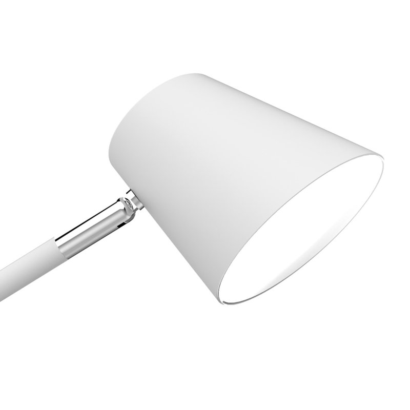 UNiLUX Lampe de bureau à LED VICKY, dimmable, hêtre/blanc