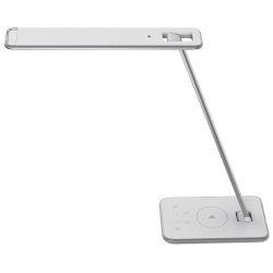 Unilux JAZZ lampe de table 11 W LED Métallique, Blanc