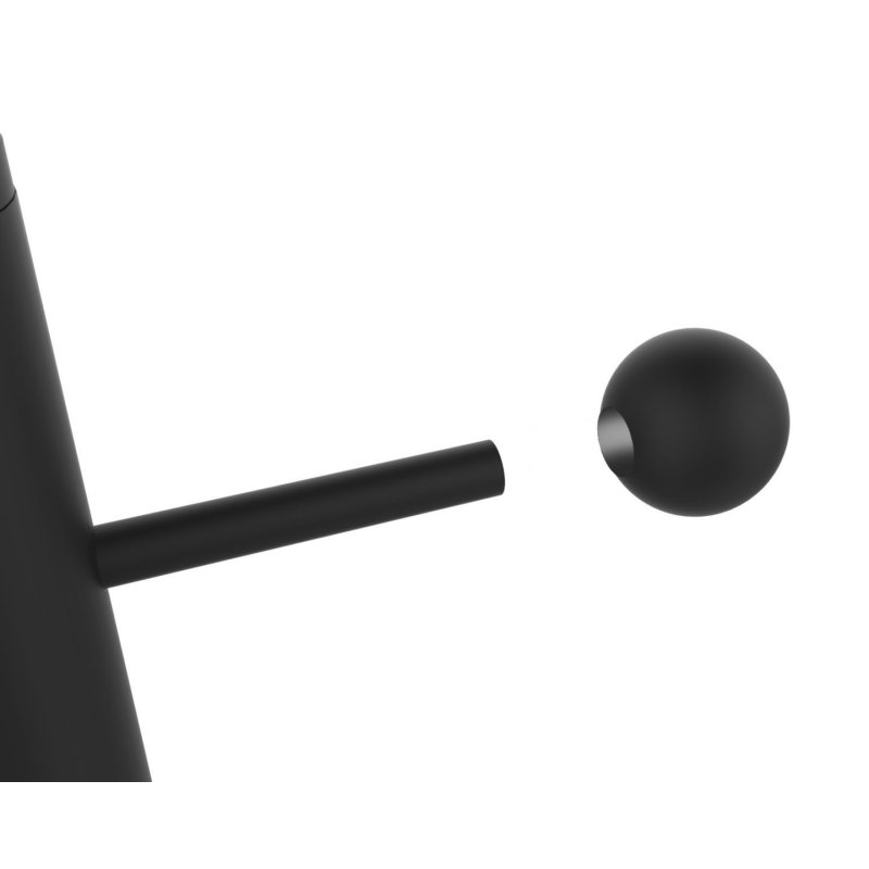 Unilux ACCESS coat rack Floorstanding 6 hook(s) Black